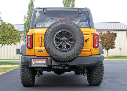 FLOWMASTER 818121 Flowmaster 818121 American Thunder Axle-Back Exhaust System Stainless Single Exit