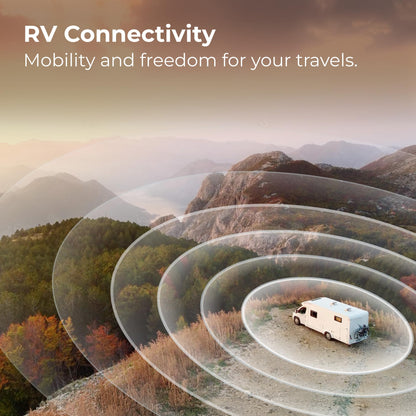 WINEGARD WF2-435 Winegard 434719 Connect 2.0 4G2 (WF2-435) 4G LTE and Wi-Fi Extender for RVs