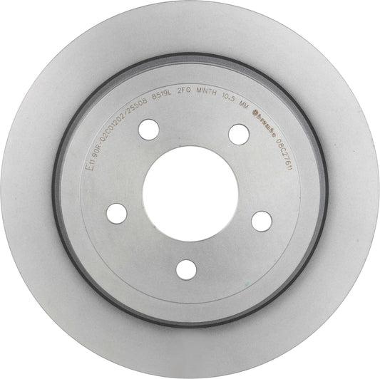 BREMBO 08C27611C02 Brembo 08.C276.11 UV Coated solid Rear Brake Rotor FORD USA OE# 3L2Z2C026AA