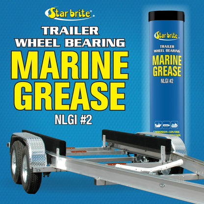 STAR BRITE 026003 Star Brite Trailer Wheel Bearing Grease, 2-Pack of 3 Oz. Cartridges