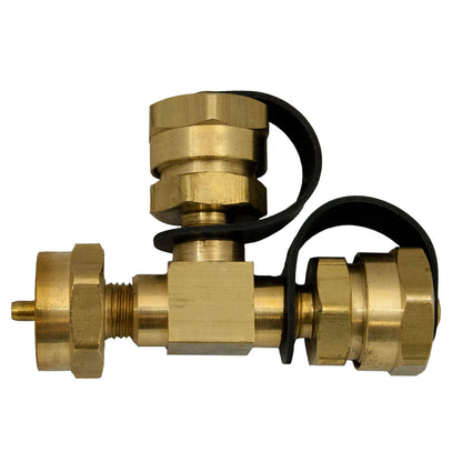 AP PRODUCTS ME414P AP Products Marshall Excelsior (ME414P Add-A-Tee Propane Adapter