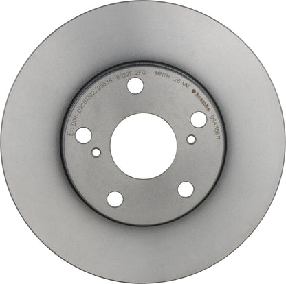 BREMBO 09A38611C02 Brembo 09.A386.11 UV Coated vented Front Brake Rotor LEXUS/TOYOTA OE# 4351233041