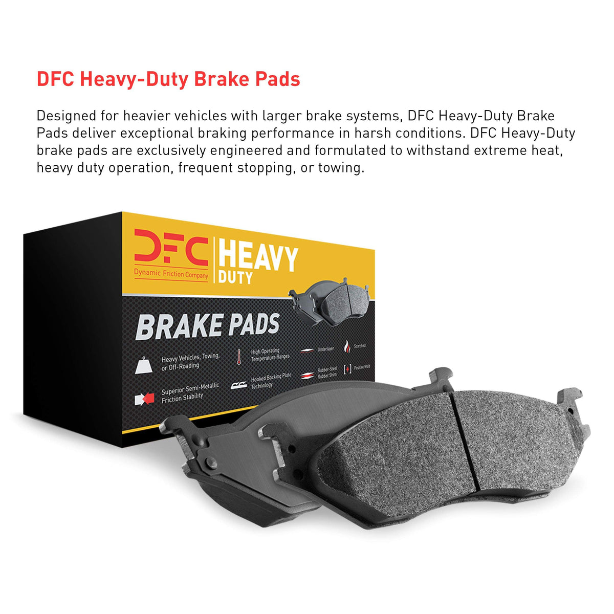 Dynamic Friction 6212-48123 Front Brake Kit