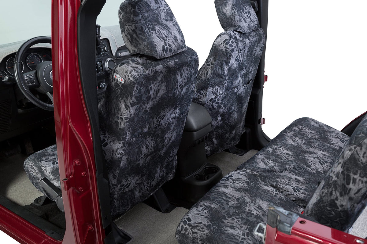 COVERCRAFT SS3473PRBO COVERCRAFT SeatSaver Front Row Prym1 Blackout Camo Blackout Camo SS3473PRBO