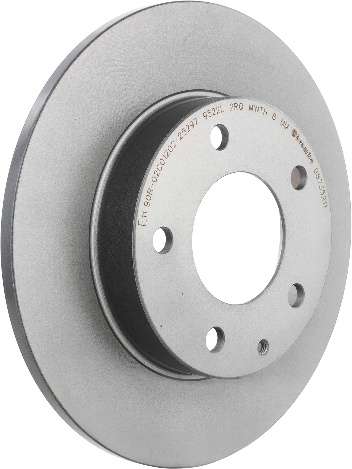BREMBO 08735211C02 Brembo 08.7352.11 UV Coated solid Rear Brake Rotor FORD USA/HAIMA (FAW)/MAZDA OE# GTYF26251C