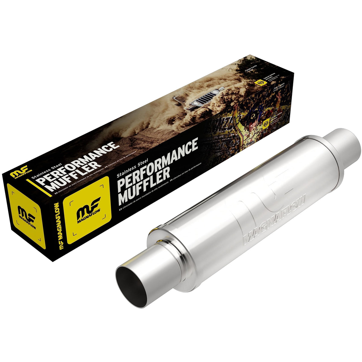 MAGNAFLOW 10416 MagnaFlow Performance Exhaust Muffler 10416