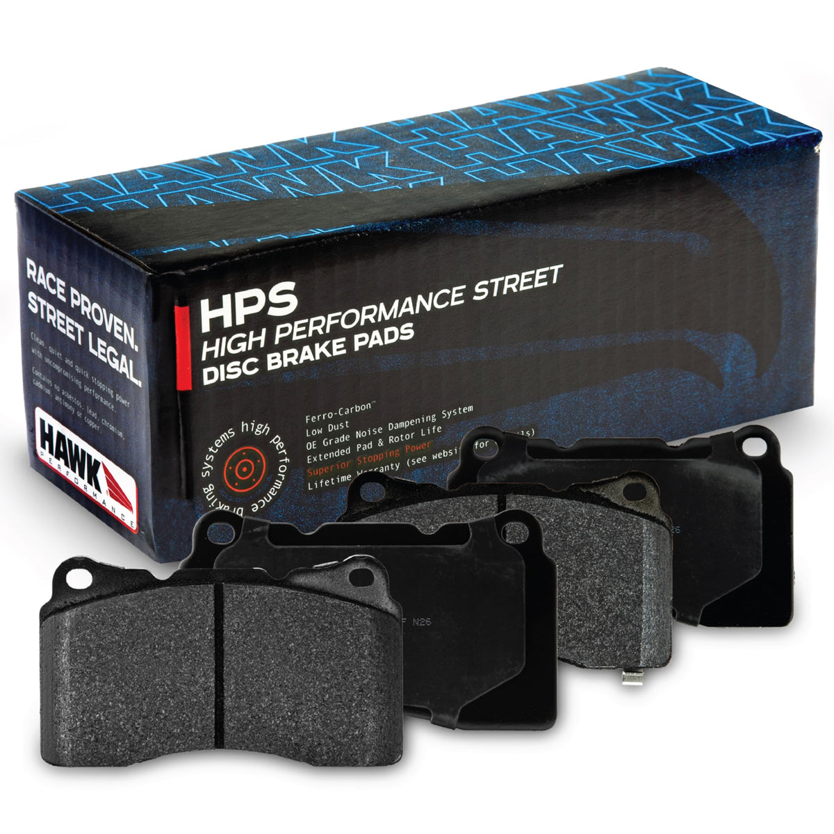 Hawk HB477F.610 Performance HPS Performance Street Brake Pads