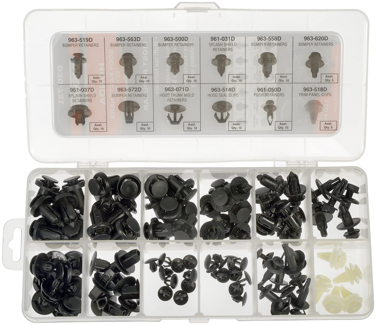 Dorman 030-731 Fastener Tech Tray, 110 Piece Universal Fit