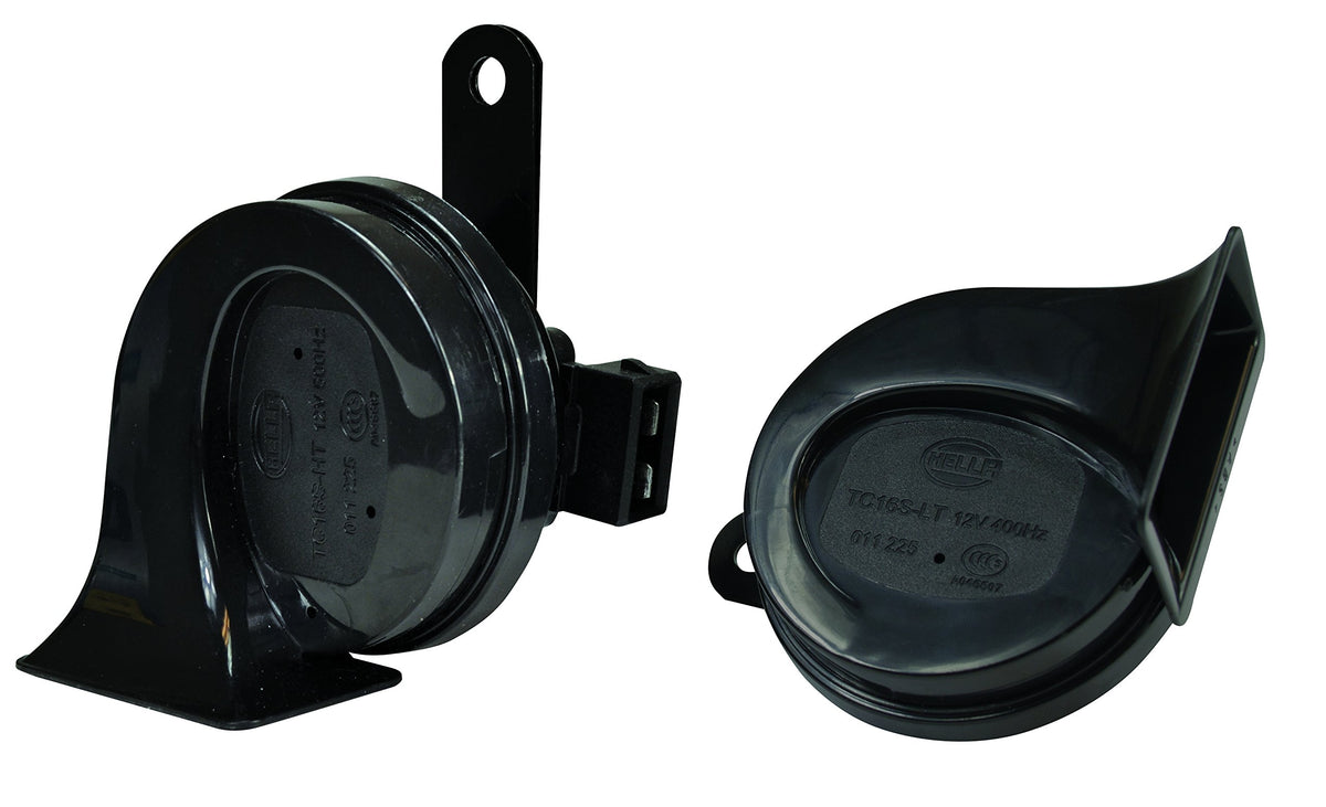 Hella 011225851 Horn Kit Bx Blk Trumpet 12V Vw
