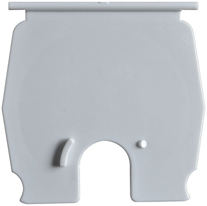 RV DESIGNER B140 RV Designer B140 - Flat-Sided Basic Electrical Cable Hatch, Polar White