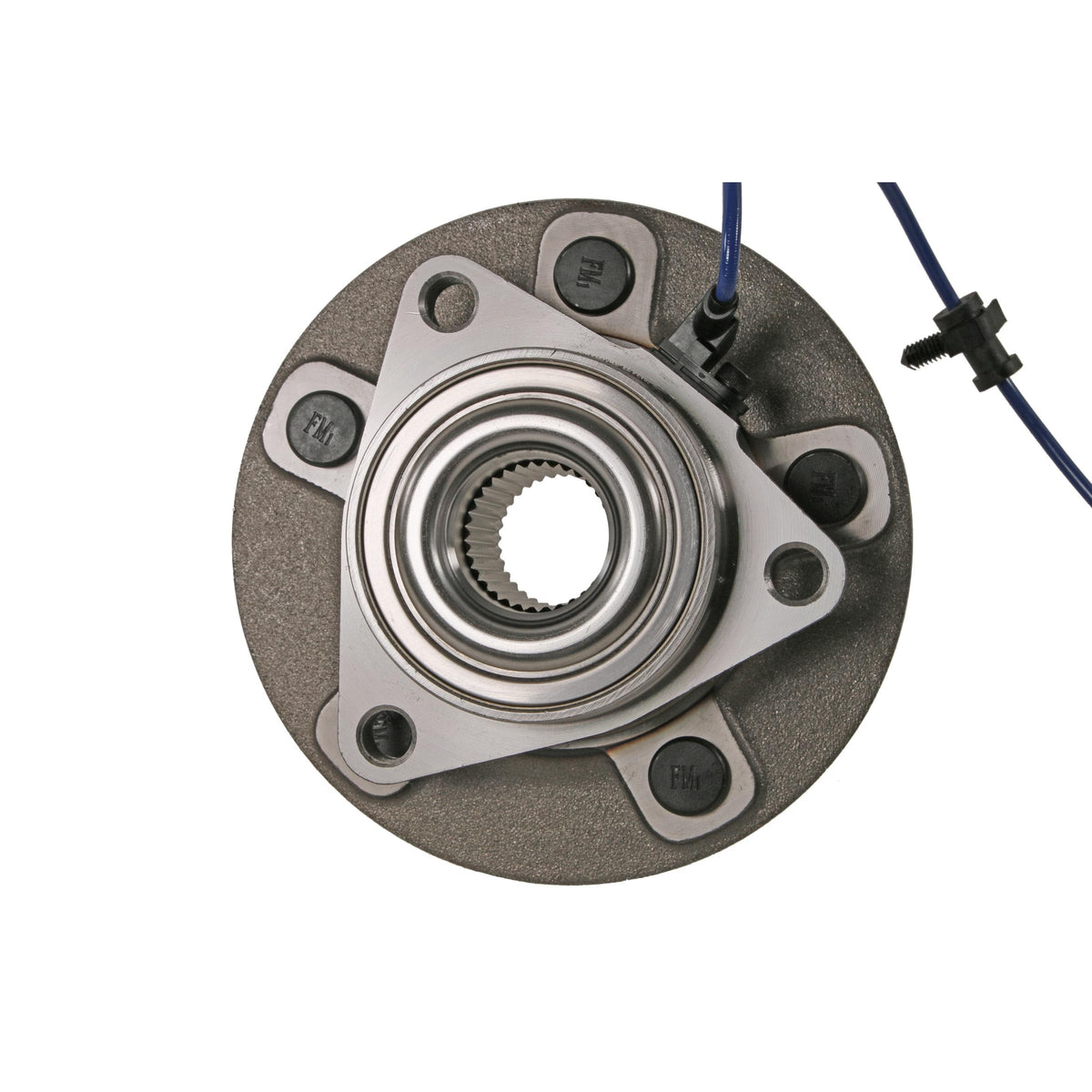 MOOG 515151 MOOG Front Wheel Bearing & Hub Assembly - Ram Classic Hub Replacement - Rust Resistant Studs - Quad Lip Seal Protection - Advanced Raceway Design