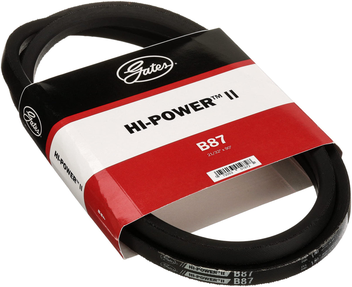 Gates B87 CLASSICAL SECTION WRAPPED V-BELT