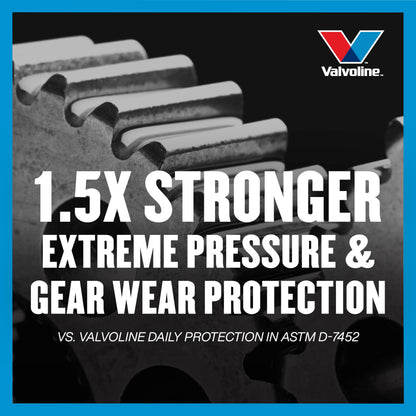VALVOLINE 889785 Valvoline FlexFill Advanced Full Synthetic 75W-90 Gear Oil 1 Quart Pouch