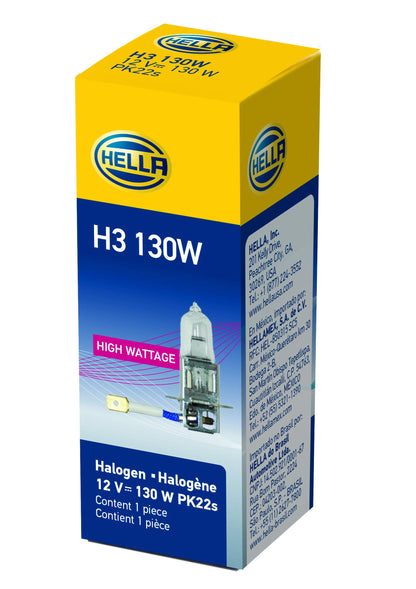 HELLA 002090671 Hella 002090671 BULB H3 12V 130W PK22S T3.25