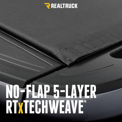 TRUXEDO 1456101 RealTruck TruXedo Pro X15 Soft Roll Up Truck Bed Tonneau Cover | 1456101 | Fits 2024 Toyota Tacoma 5' Bed (60")