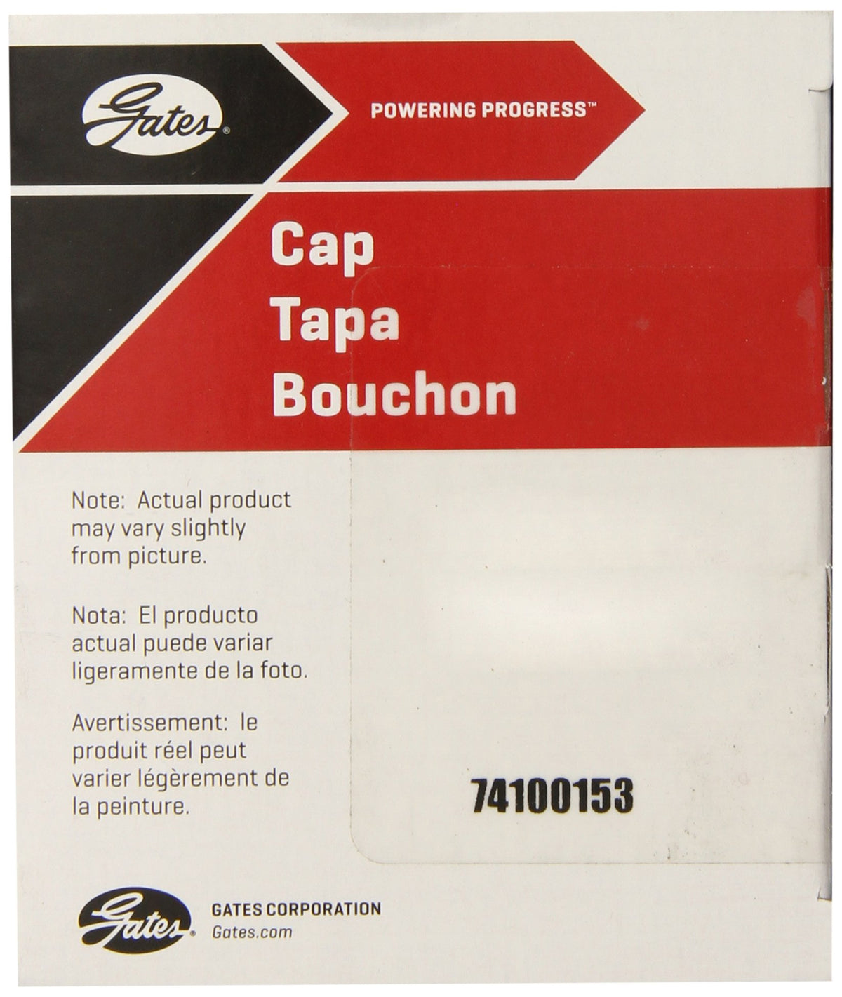 Gates 31847 OE Equivalent Fuel Tank Cap