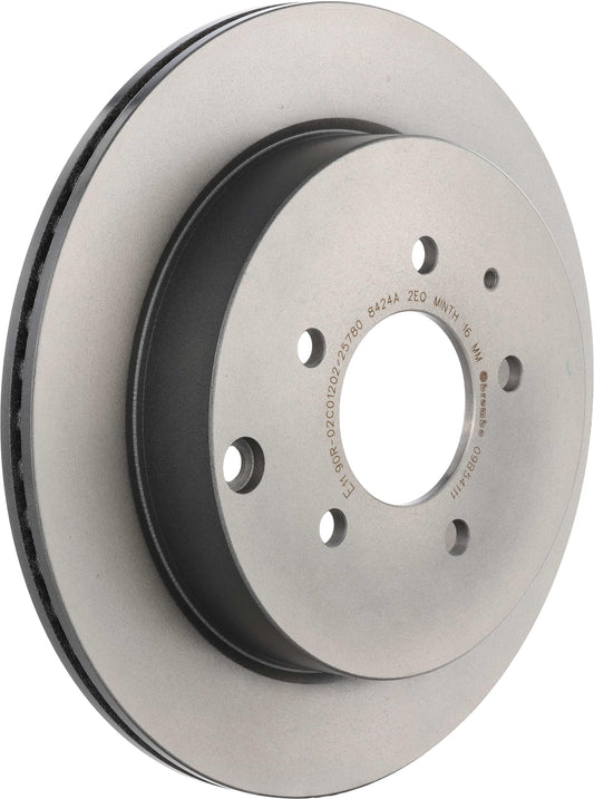 BREMBO 09B54111C02 Brembo 09.B541.11 UV Coated vented Rear Brake Rotor FORD USA/LINCOLN/MAZDA/MAZDA (FAW) OE# L52826251