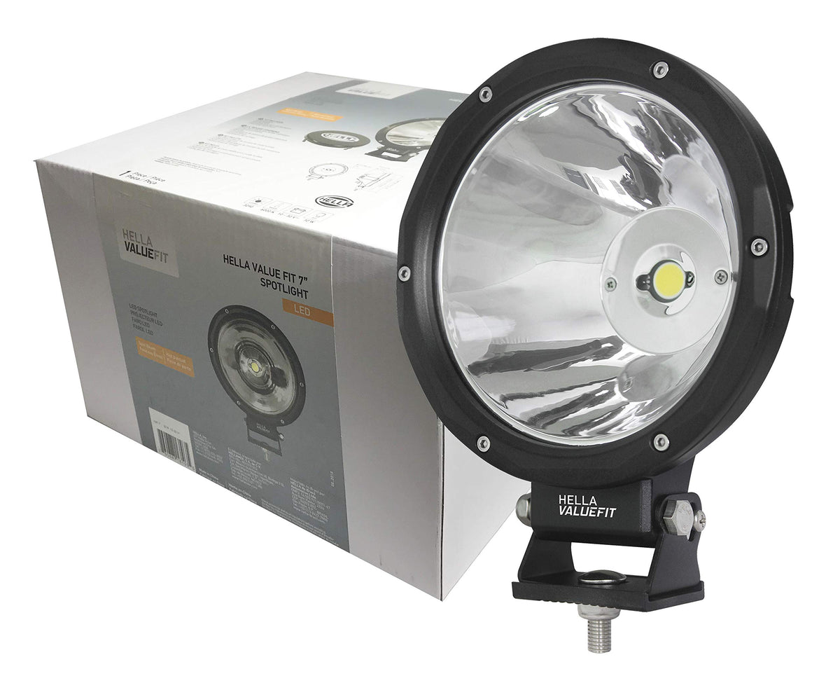 HELLA 357200011 HELLA 357200011 ValueFit 7" Spot Beam Light, Multi