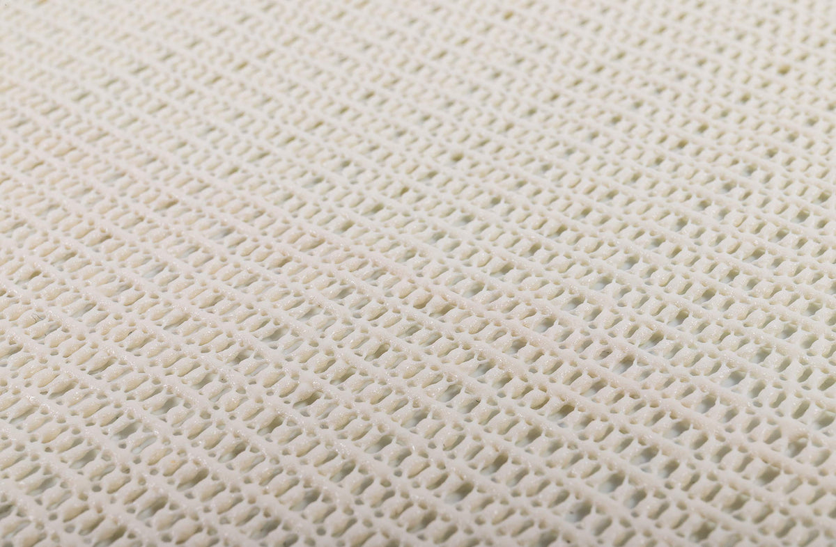 CAMCO 43277 Camco Slip Stop Liner - Prevents Slipping and Sliding in RVs & Camper Kitchen Shelves and Drawers | Great for Toolboxes, Rugs, & More |Durable, Washable Material | 1' x 12' Roll - Cream (43277)
