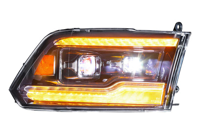 MORIMOTO LF520-A-ASM Morimoto Lighting LF520-A-ASM 2x (One Pair) Amber XB LED Headlights fits Dodge Ram 2500