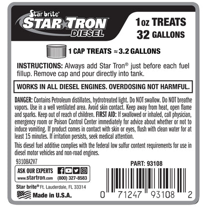 STAR BRITE 093108 Star TRON Enzyme Fuel Treatment - Diesel