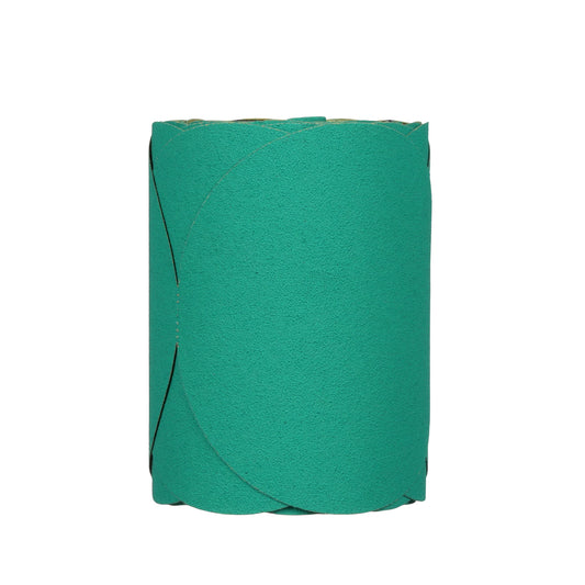3M 01506 3M 01506 Stikit Green 6" 80D Grit Fre-Cut Disc Roll