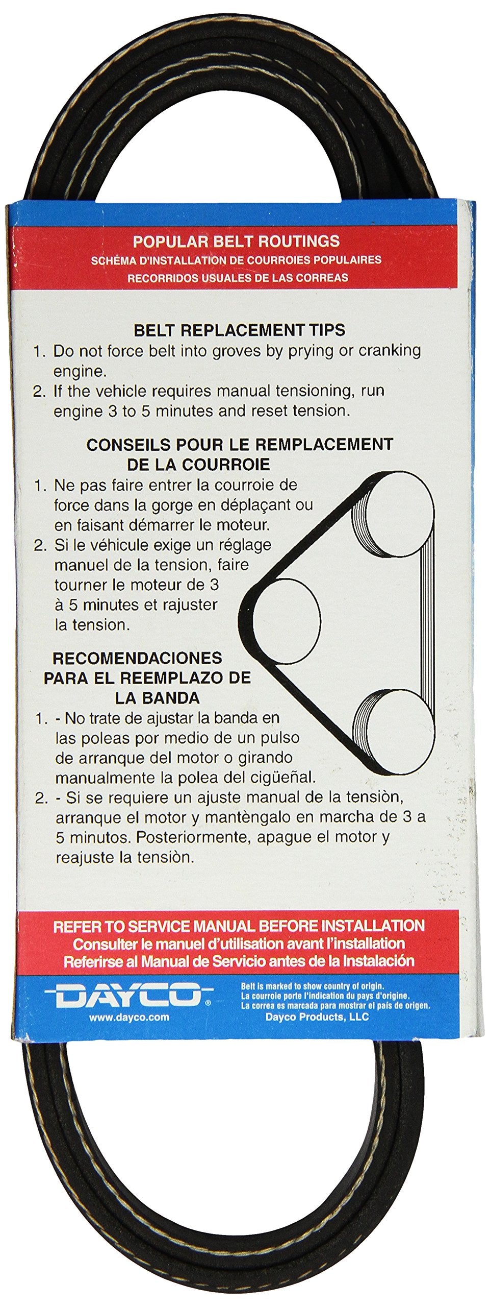 Dayco 5060540DR Drive Rite Serpentine Belt