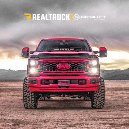 SUPERLIFT 92740 SUPERLIFT SUSPENSION Dual Stabilizer Kit for Ford F-250/F-350 | King 2.0 Series Cylinders | 92740 | Fits 2005-2022 Ford F-250 / F-350 with No Lift to Any Lift Height
