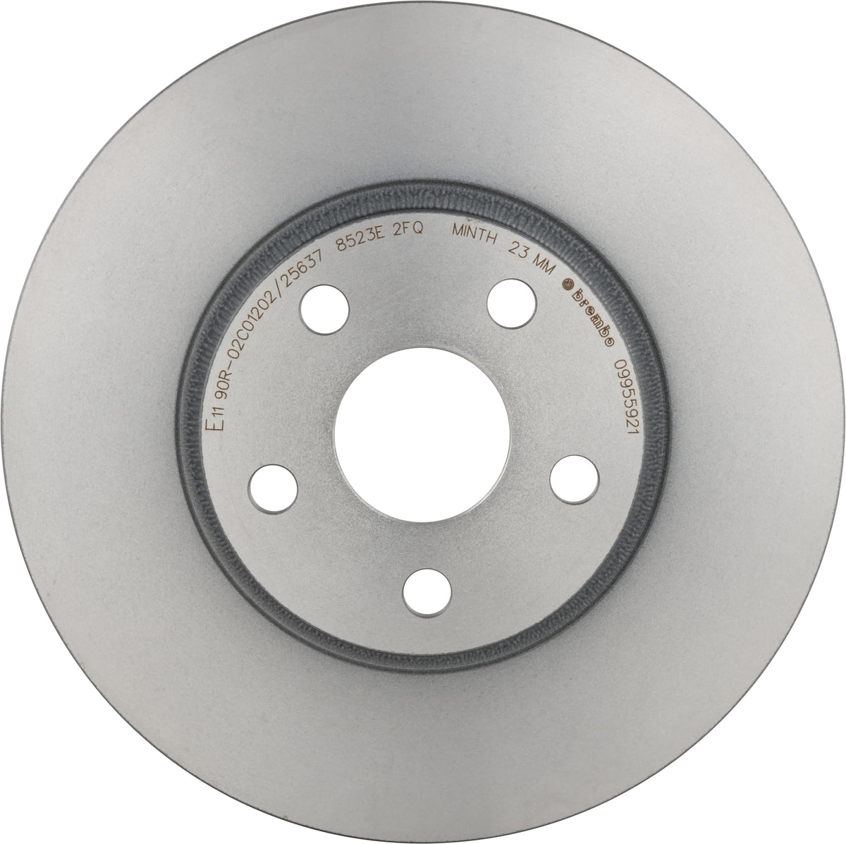 BREMBO 09955921C02 Brembo 09.9559.21 UV Coated vented Front Brake Rotor TOYOTA OE# 4351202110