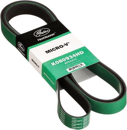 Gates K080934HD FleetRunner Micro-V Serpentine Drive Belt