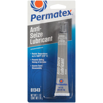 PERMATEX 81343 Permatex 81343 Anti-Seize Lubricant, 1 oz. Tube