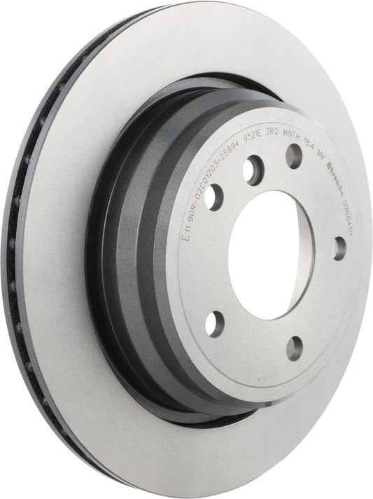 BREMBO 09684111C02 Brembo 09.6841.11 UV Coated vented Rear Brake Rotor ALPINA/BMW OE# 34216767060