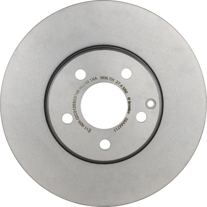 BREMBO 09A44711C02 Brembo 09.A447.11 UV Coated vented Front Brake Rotor MERCEDES-BENZ OE# A2114211212