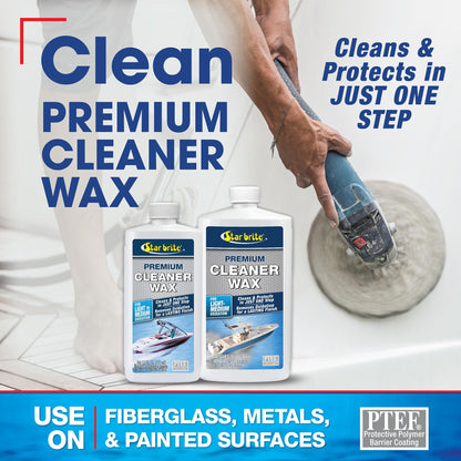 STAR BRITE 089616P Star Brite 089616P PREMIUM CLEANER/WAX 16 OZ.