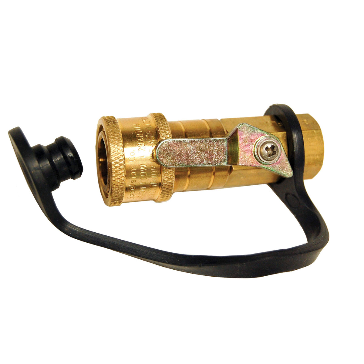 AP PRODUCTS ME-GMCL-4 AP Products Marshall Excelsior ME-GMCL-4 Quick Disconnect End - 1/4 in. with Ball Valve End