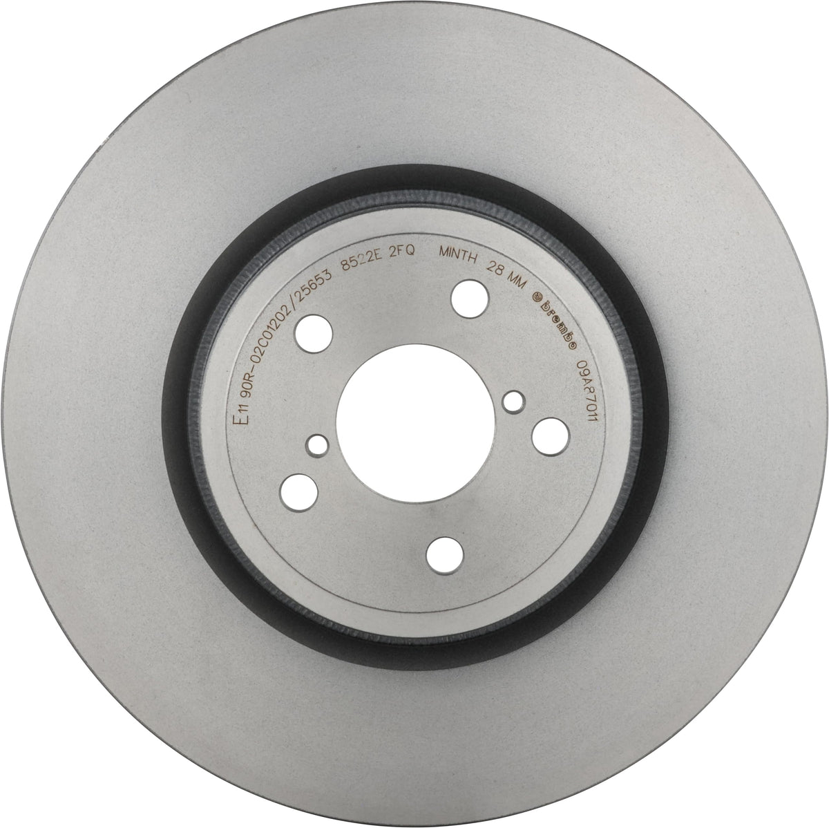 BREMBO 09B46011C02 Brembo 09.B460.11 UV Coated vented Front/Rear Brake Rotor TOYOTA OE# 4351252080