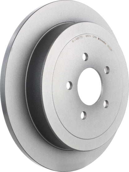 BREMBO 09B74351C02 Brembo 09.B743.51 UV Coated vented drilled Rear Brake Rotor MERCEDES-BENZ OE# A0004231512