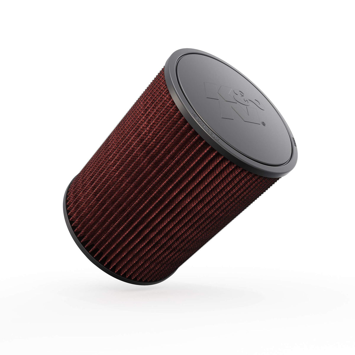 K&N FILTER RD-1460 K&N High-Flow Original Lifetime Universal Clamp-On Air Filter: High Performance, Premium, Washable: Flange Diameter: 4 In, Filter Height: 9 In, Flange Length: 1 In, Shape: Round, RD-1460