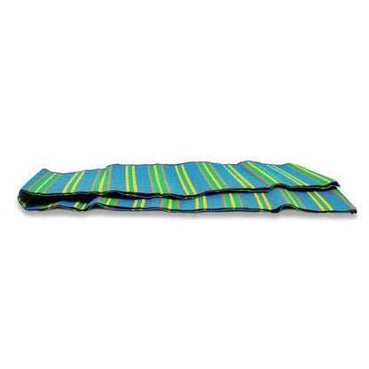 CAMCO 42814 Camco Camper/RV Handy Mat - Features Convenient Pockets & Built-in Handles for Carrying - Measures 72” x 108” & Folds to 14.5” x 18” for RV Storage and Organization - Easy to Clean Material (42814)