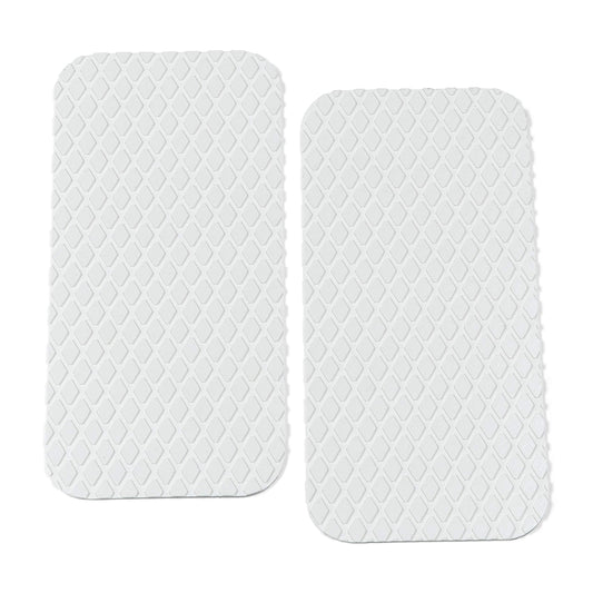 LEWMAR JWTU200023 Lewmar Treadmaster Diamond Step Pad, Size 1, Measures 10-34" W x 5-1/4" D, self-Adhesive Backing, Chemical Resistant Nitrite PVC Construction, 2 Pack, White Sand - 2020212501