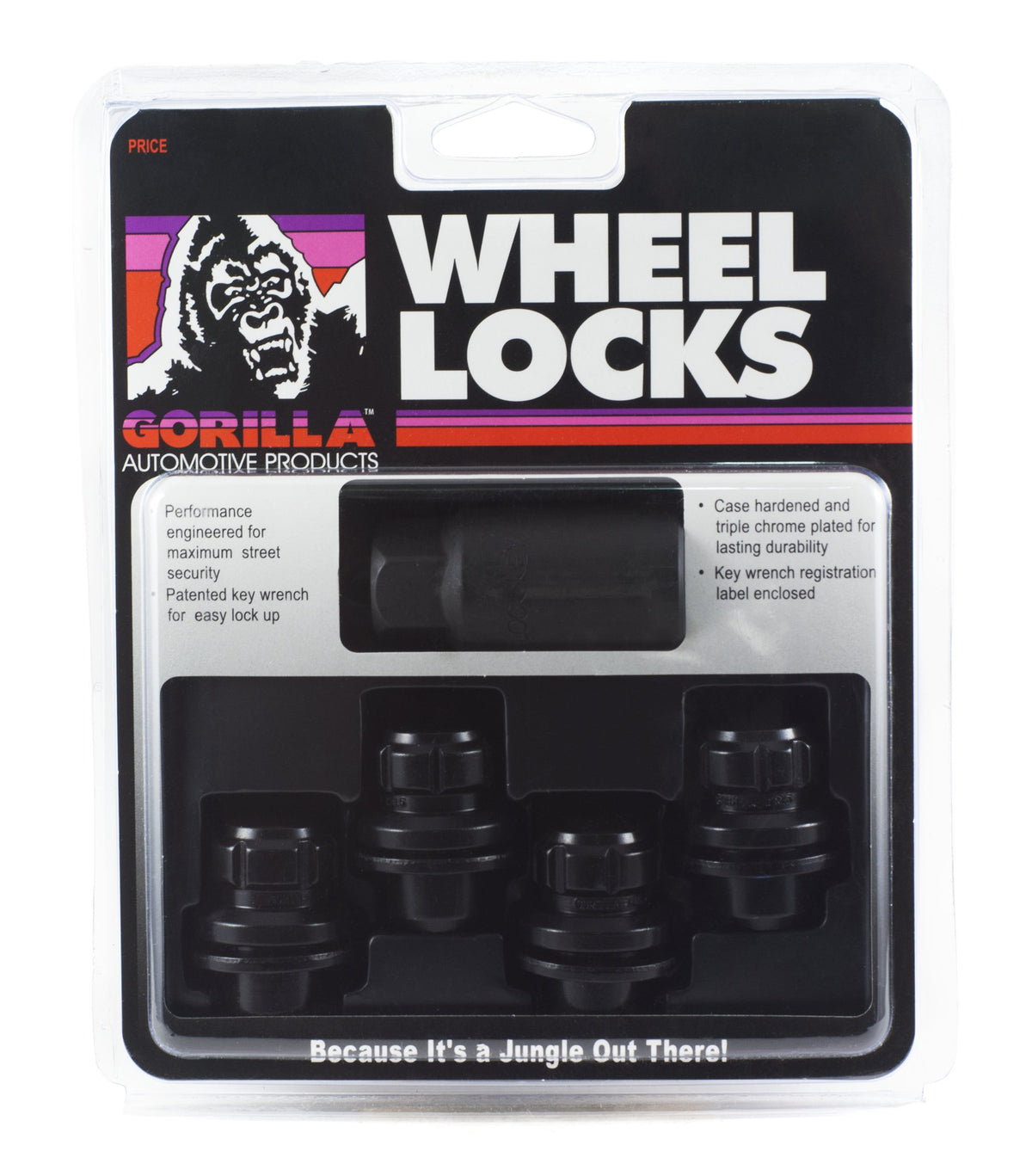 GORILLA 73631TBC Gorilla Automotive 73631TBC Locking Lug Nuts & 1 Key for Toyota/Lexus Aluminum Wheels - Set of 4