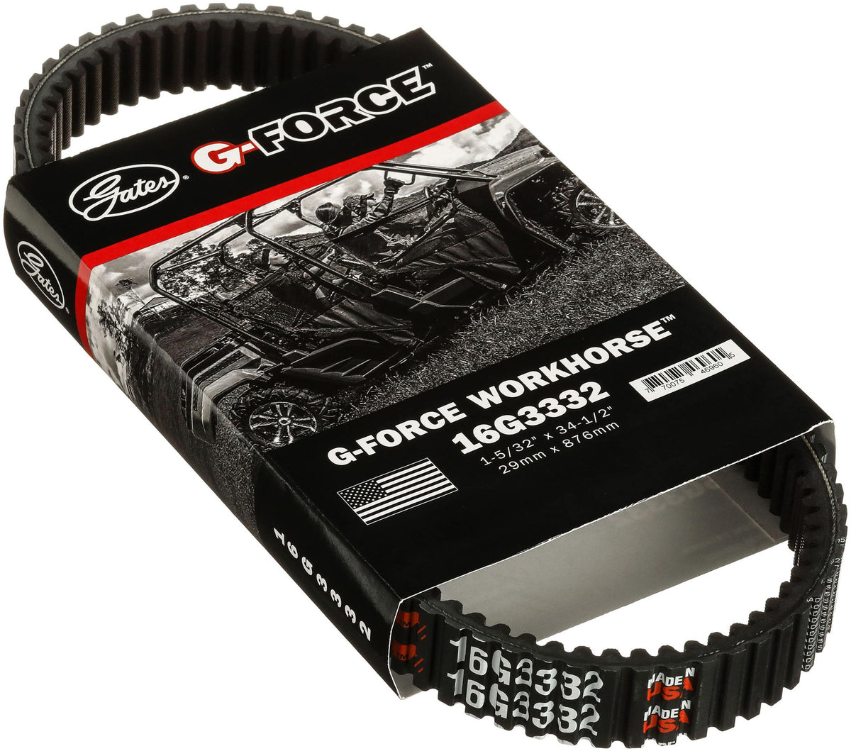Gates 16G3332 G Force Continuously Variable Transmission