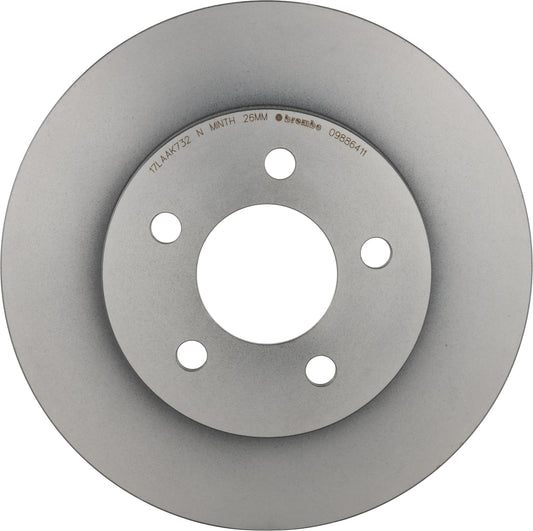 BREMBO 09886411C02 Brembo 09.8864.11 UV Coated Pillar Vented Front Brake Rotor JEEP OE# 52128247AA