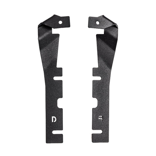 GO RHINO 732335T Go Rhino! Go Rhino - 732335T - Hood Mount Light Brackets - FITS 3X