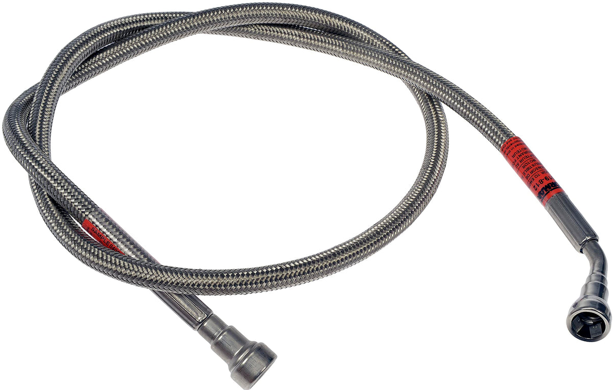 DORMAN 819-812 Dorman 819-812 Front Flexible Stainless Steel Braided Fuel Line Compatible with Select Chevrolet/GMC Models (OE FIX)
