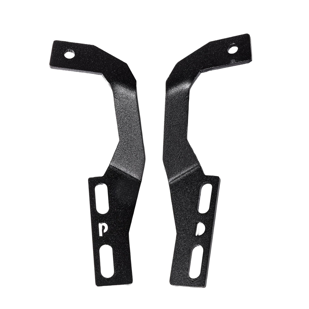 GO RHINO 732305T Go Rhino! XE Hood Hinge Cube Light Mount | Mild Steel, Textured Black | 732305T | Fits 2010-2022 Lexus GX460, SUV