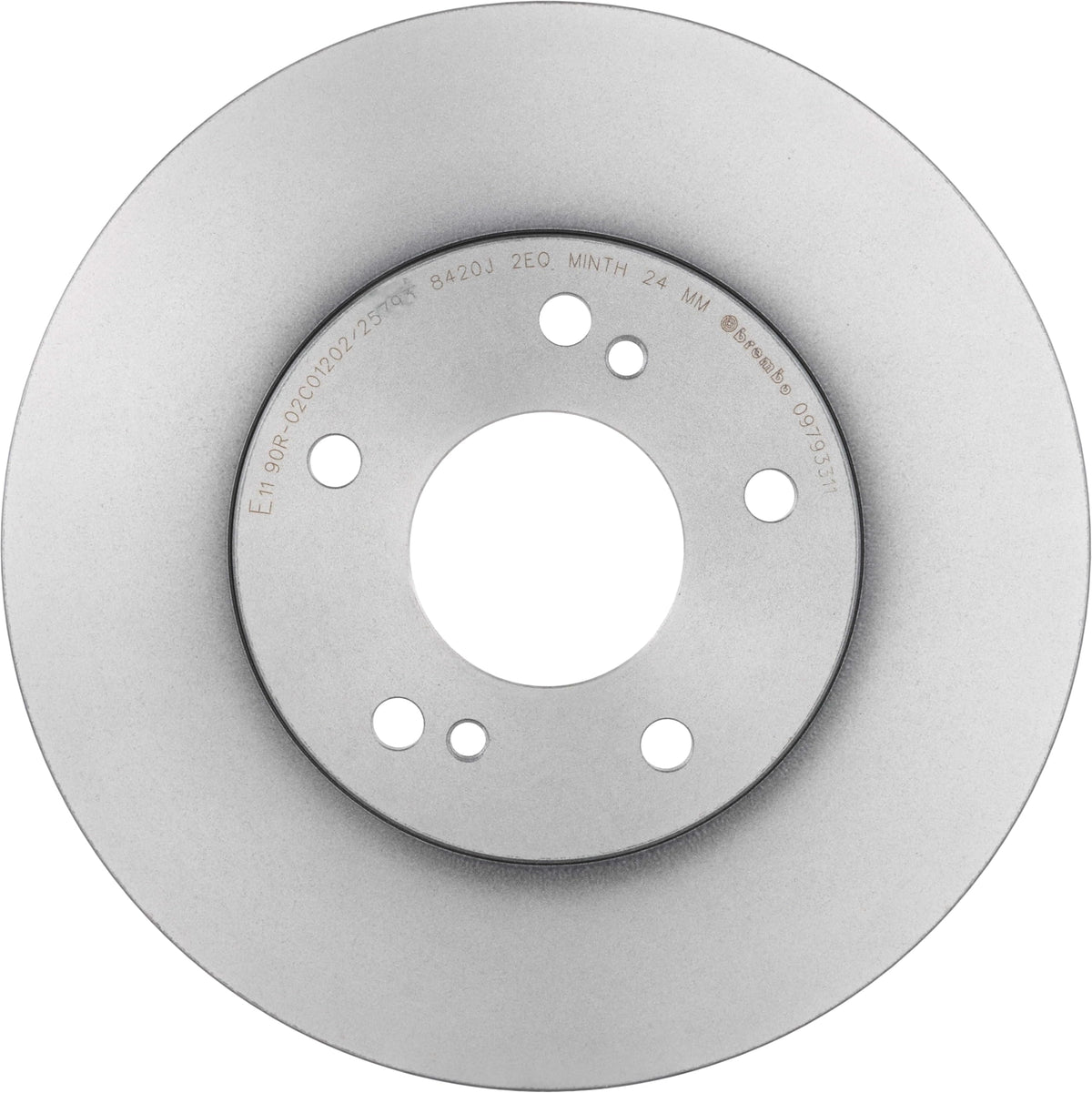 BREMBO 09793311C02 Brembo 09.7933.11 UV Coated Pillar Vented Front Brake Rotor NISSAN OE# 4020640U12