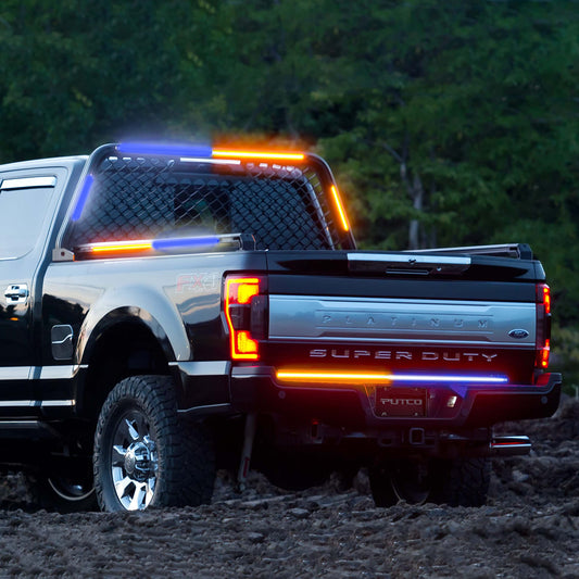 Putco 9301060 Putco 9301060 Work Blade Led Light Bar Amber and Blue