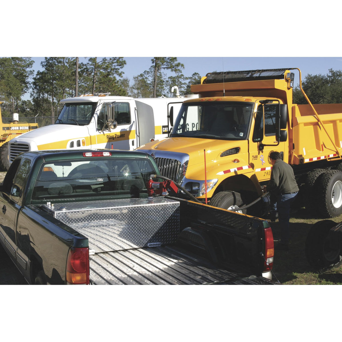RDS MFG INC 71791 RDS MFG INC 71791 Rectangular Transfer Liquid Tank - 91 Gallon Capacity