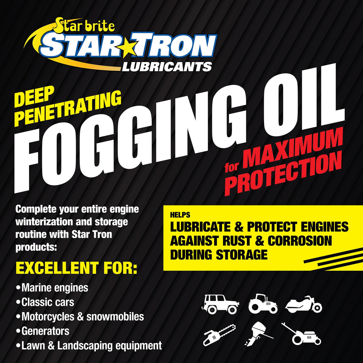 STAR BRITE 084812 STAR BRITE Fogging Oil - Rust & Corrosion Protection